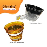 Giselle Orange Juice Maker / Sorbet Ice Cream Maker Only Compatible with Giselle Slow Juicer - KEA03