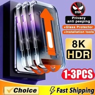 1-3Pcs For OPPO Reno 14F 14 13 13F Pro A5X A5 Pro 4G 5G 8K Privacy Peeping Anti-Spy HD Temper Glass 