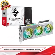 ASRock AMD Radeon RX 9060 XT Steel Legend 16GB OC | VGA Gaming RX 9060XT
