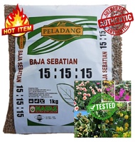 [ Ready Stock ] Baja Pokok NPK 15:15:15 Baja Pertumbuhan - Baja Bunga, Baja Buah, Baja Sayur, Baja Tanaman, Baja Rumput, Baja Akar, Baja Subur, Baja Peladang, Baja Nafas, Fertilizer, Baja Npk, Baja Campuran, Baja