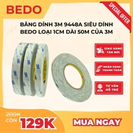 3M 9448A super sticky adhesive tape BEDO Type 1cm 50m long of 3M