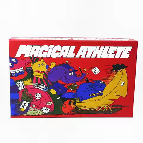 Board Game Magical Athlete, Party‑Style Entertainment Game, Stylish Design, Perfect Holiday Gift