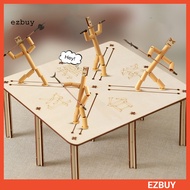 [EY] Bamboo Man Playset Bamboo Man Toy Set of 2 Bamboo Man Battle Toys with Weapon Accessories Rope-