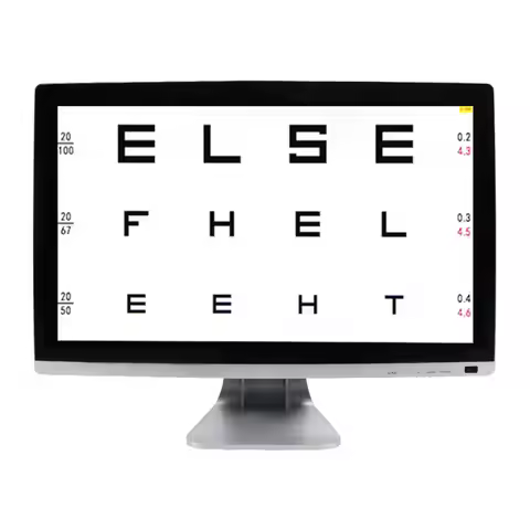 High Quality VC-1 Optical Eye Test 21.5 Inch LCD Ophthalmic Visual Chart Panel Testing Factory Price