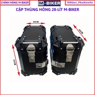 28l Mbiker_ 38L 25L 16L side box, side box, motorcycle aluminum side box, mbiker aluminum box