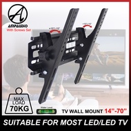 Bracket TV Dinding Universal 14–70 Inci Boleh Condong & Putar (TV Bracket / Swivel Tilt Wall Mount L