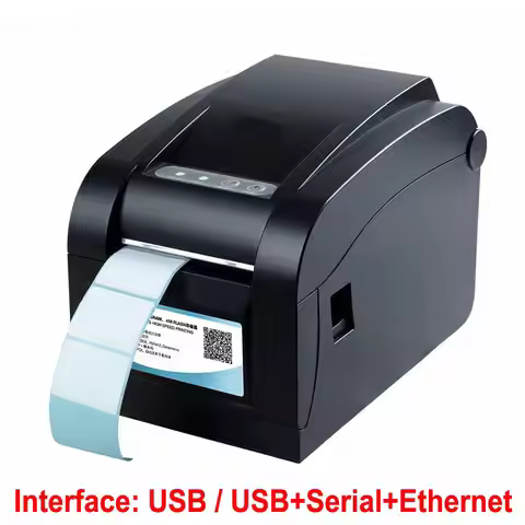 350BM Xprinter 3 INCH (80MM) Thermal Barcode Label printer Sticker Printer QR Code Thermal printer M