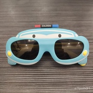 YQ27 Car-Shaped Boys' Sunglasses Kid's Eyewear Police Sports Car Girls' Sunglasses2-8Year-Old Polarized Handsome Kuchao
