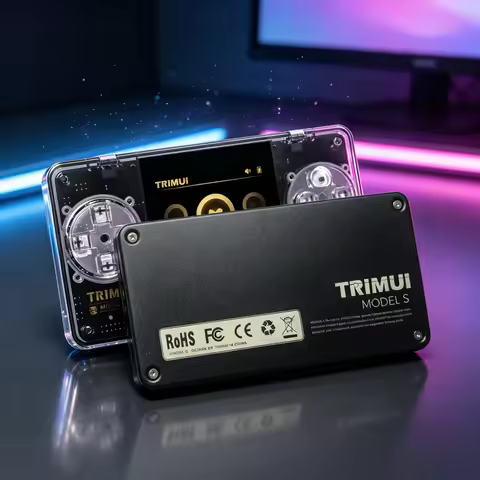 TRIMUI Model S Handheld Game Console 2.0 Inch IPS Screen Mini Portable Player Classical Games Retro 