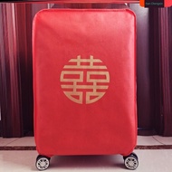 luggage cover protector luggage Luggage Case Protective Cover Wedding Case Double Happy Character Bi