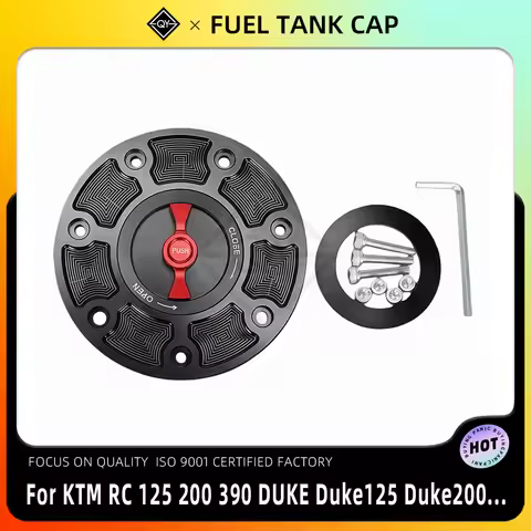 Motorcycle Accessories Oil Tank Cover Gas Fuel Tank Cap For KTM RC 125 200 390 DUKE Duke125 Duke200 