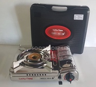 Lucky Flame เตาแก๊สกระเป๋าพกพา รุ่น LF-90SD (ดับเบิ้ลเซฟตี้)