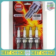 Original NGK Spark Plug BP5ES / BP5ES-11 - Saga, Iswara, Wira 1.3 / 1.5, Datsun