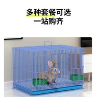 Rabbit Cage Household Folding Extra Large Encrypted Rabbit Cage Villa Rabbit Cage Guinea Pig Cage Sq