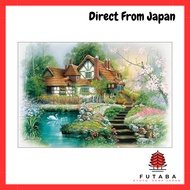 Welcome to Flower Village - Andres Olpinus 300-Piece Jigsaw Puzzle (38x26cm) Made in Japan by APPLEO