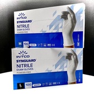 Yummy - INTCO 醫用手套 無粉丁腈檢查手套 - 中碼 [100隻/盒]