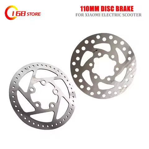 Aluminum Alloy Brake Disc for Xiaomi Mi M365 1S Electric Scooter 5/6 Hole 110 mm Brake Disc Accessor