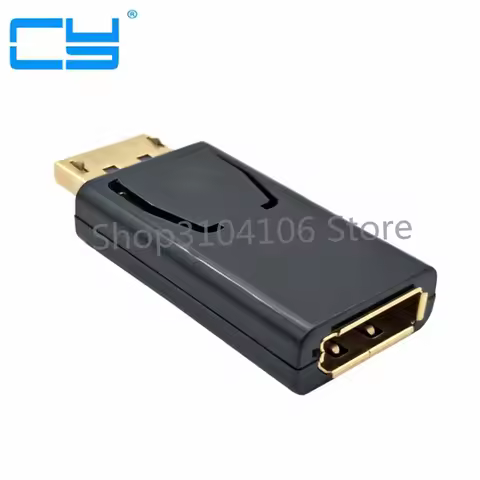 DisplayPort Male to DisplayPort Female Converter Adapter Cable Connector