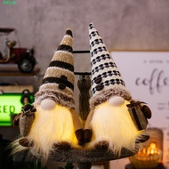 HELIX Elf Gnome Light, illuminated Plush Hat Gnome Glowing Doll, Creativity With Lights Rudolf Glowi