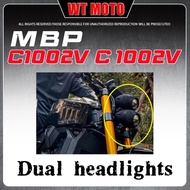 Big sale For MBP C1002V C 1002V dual headlight assembly LED super bright spotlight with lens for mbp