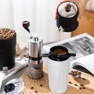 PO:Selected丹麥棱角保溫杯咖啡四件組/棱角保溫杯460ml-白+咖啡磨2.0+咖啡濾網+咖啡壺-黑