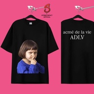 Adlv Wide Sleeve Form T-Shirt, High-Quality 2-Thickness cotton Fabric - Quiet Baby - Streetsfact SSMAD03
