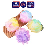 DVDeals Bath Sponges Loofah Lather Mesh Pouf Shower Puff Soft Body Wash Ball Bubble