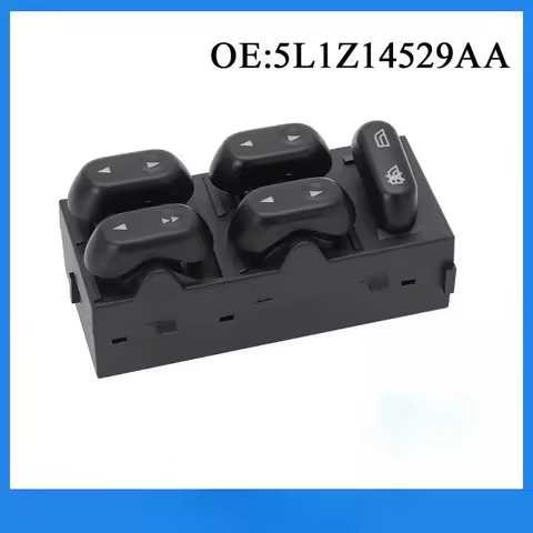 Power Window Switch Regulator Button 5L1Z14529AA for Ford F150 Crown Victoria Expedition Mercury Gra