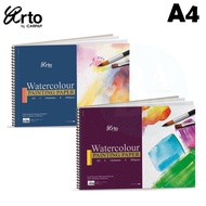 A4 Cellulose Watercolor Wire-O Book (200gsm 300gsm/) - Arto