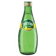 Perrier Lemon Flavored Beverage Sparkling Natural Mineral Water 330ml. SKU 7613033131585