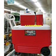 [ READY STOCK  ] IGLOO WHEELIE COOLER BOX 38QT 36L COMBO SET MADE IN U.S.A