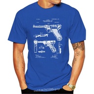 New 2021 Cool WW2 Luger Pistol Shirt WW2 Shirt Gun Enthusiast Vintage Handgun Military Gift Tee