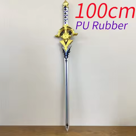 WW Game Genshin Impact Weapons Sword Albedo Cinnabar Spindle Sword Morax Beelzebul Musou Sword Safet