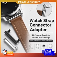Quick Release Watch Strap Connectors Adapter 14mm to 20/22mm 18mm to 20/22mm Fit Narrow Band To Wide