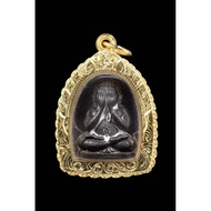 富貴必達 頭幫 龍婆Kampan師父開光加持 九寶銅材質 佛歷2537 義大利金防水殼 / Luang Phu Kampan “Top-Grade Phra Pidta”