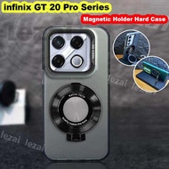 Casing Infinix GT 20 Pro 5G 2024 X6871 Casing Infinix GT20 GT20Pro 20pro Case Hard with Holder Matte