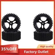 4PCS Wheels Tires Tyre A959-01 for  A959 A959-B A959-A 1/18 RC Car Spare Parts Accessories