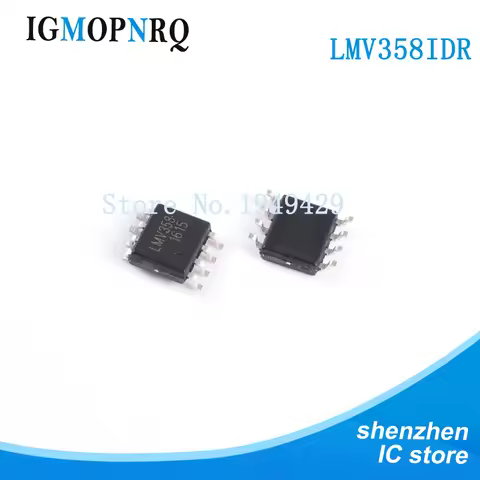 10PCS LMV358IDR SOP8 LMV358 LM358IDR LMV358I Operational amplifier op amp Dual V R/R Op Lw Amp New