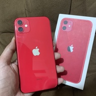 Iphone 11 64gb red ibok lengkap