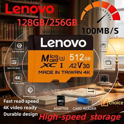 Lenovo SD Micro Card 512GB Games SD Memory Card 256GB Micro TF SD Card 128GB 64GB Video TF Card For 