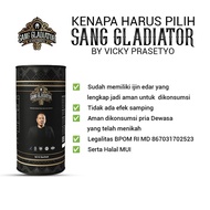 Promo Terbatas Kopi Sang Gladiator Coffe By Vicky Prasetyo Original