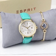 ☇∈Women's FASHION Watches ESPRIT Skin FREE Bracelet, UK 3.7CM