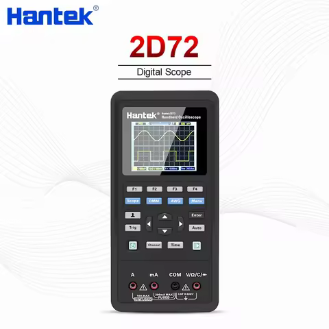 Hantek Handheld Oscilloscope 2C42 2C72 2D42 2D72 Digital Multimeter Tester Usb Waveform Generator 3i