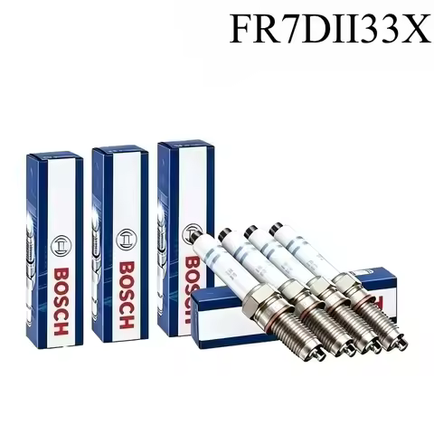 Genuine Bosch Spark Plug FR7DII33X Dual Iridium Fit For Buick Excelle SGM612 1.6L F16D3 Engine Auto 