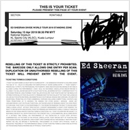 Ticket Ed sheeran