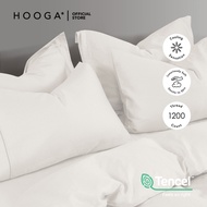 (4 NEW COLOURS) Hooga OLAV ELYONA 1200TC Tencel Bedsheet | Pillow Case | Bolster Case