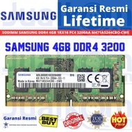 Kualitas No 1 Sodimm Samsung Ddr4 4Gb 1Rx16 Pc4 3200Aa