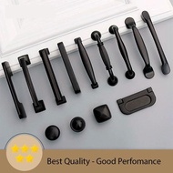 New Cupboard Handle Black Handle Round Drawer Pull Cupboard Door Handle
