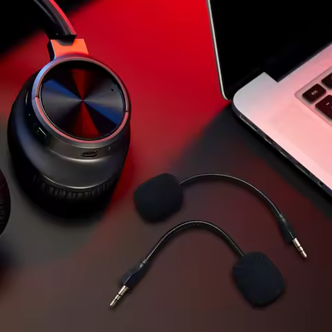 Replacement 3.5mm Microphone E-Sports Game Headset Mic Bendable Game Mic Game Microphone for PRO G P