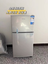 💞細雪櫃 雙門細雪櫃 上冷凍下冷藏 迷你雪櫃Mini refrigerator  雪櫃Refrigerator  家用 宿舍 租房 辦公室 包送貨 全新100%